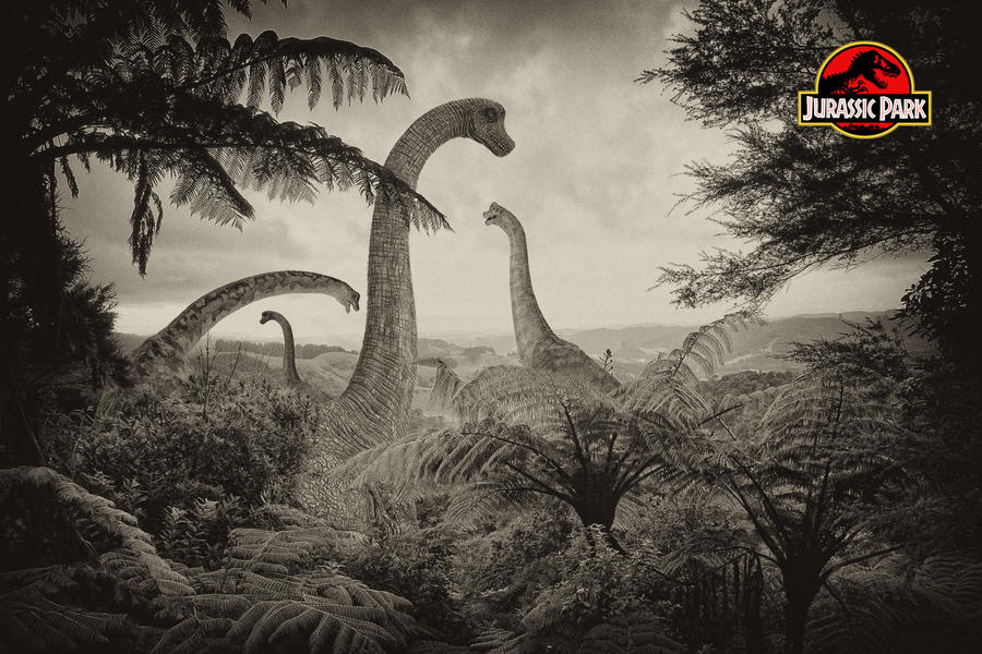 Jurassic Park - Brachiosaurus by tomzj1 on DeviantArt