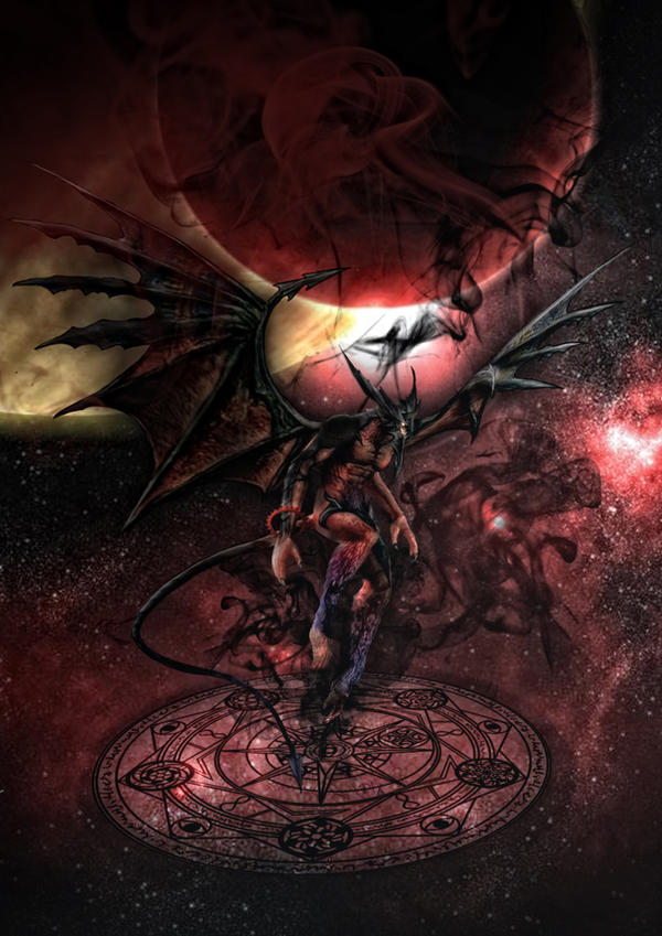PAPERMAU: Final Fantasy VIII - Guardian Force Diablos - by Lestat Pendragon