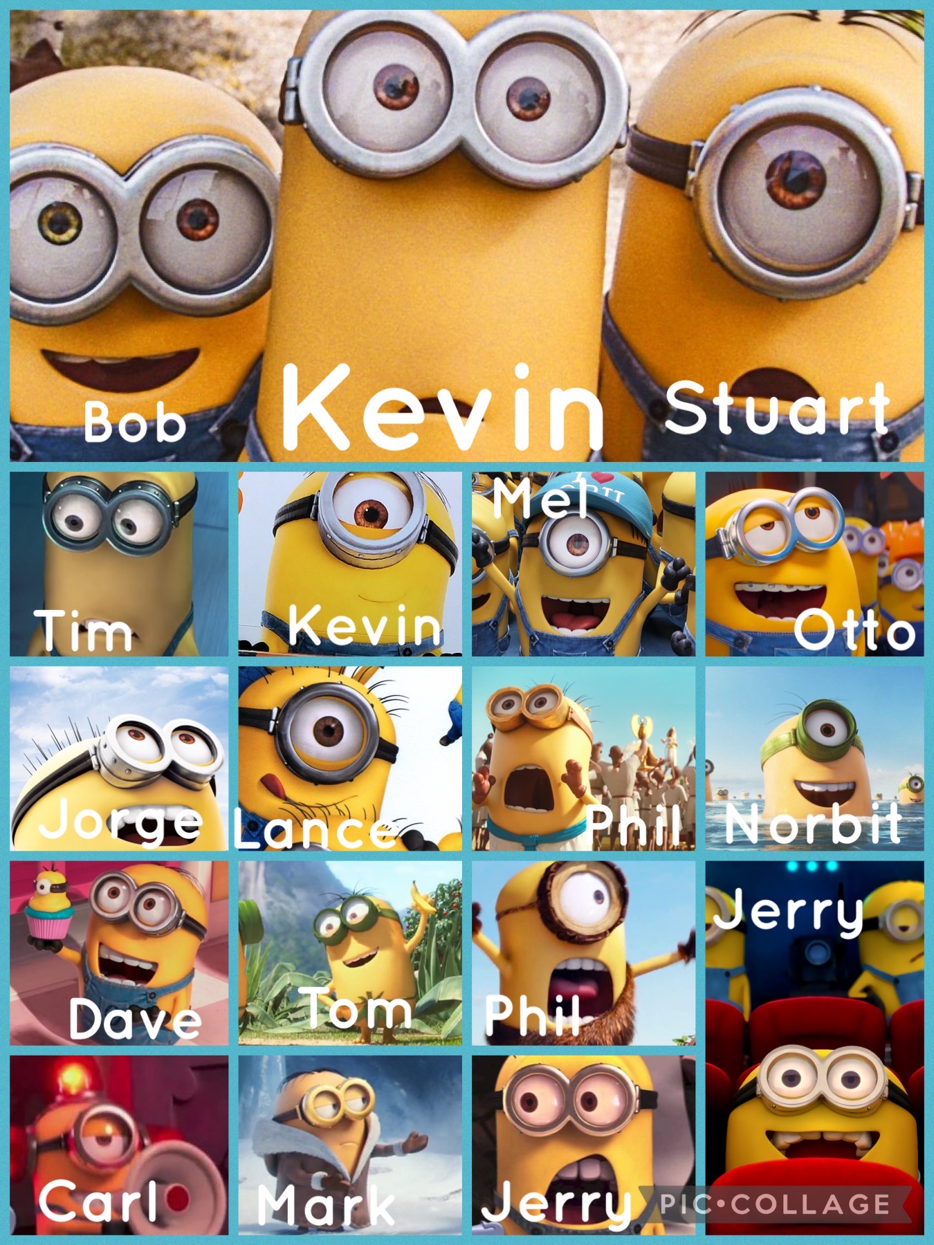 minions names kevin