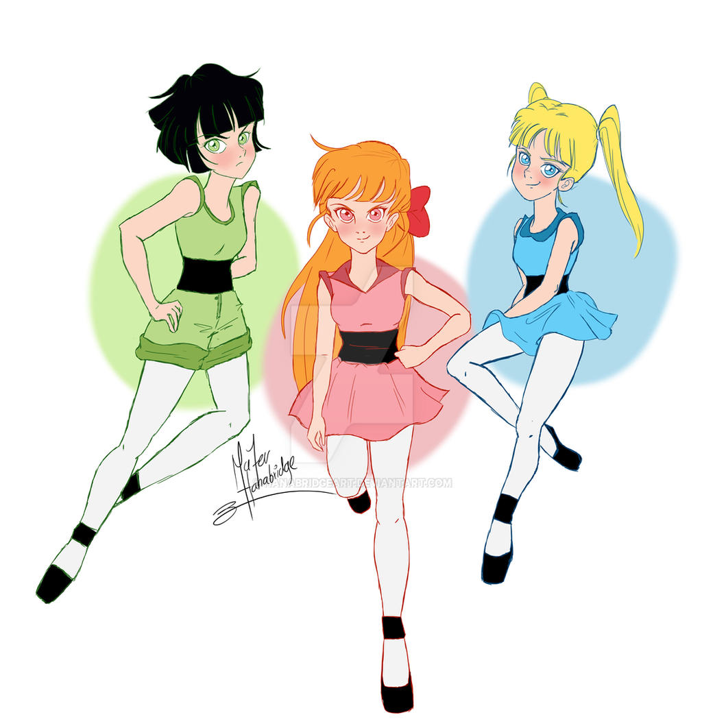 Powerpuff Style. Deviantart PowerPuff Girls by HanaBridgeArt on DeviantArt