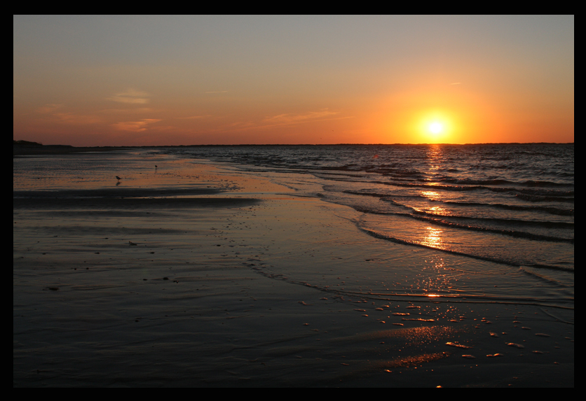 Sunset at Cape Lookout