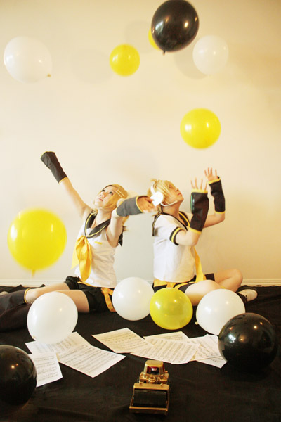 Rin+Len - Balloons