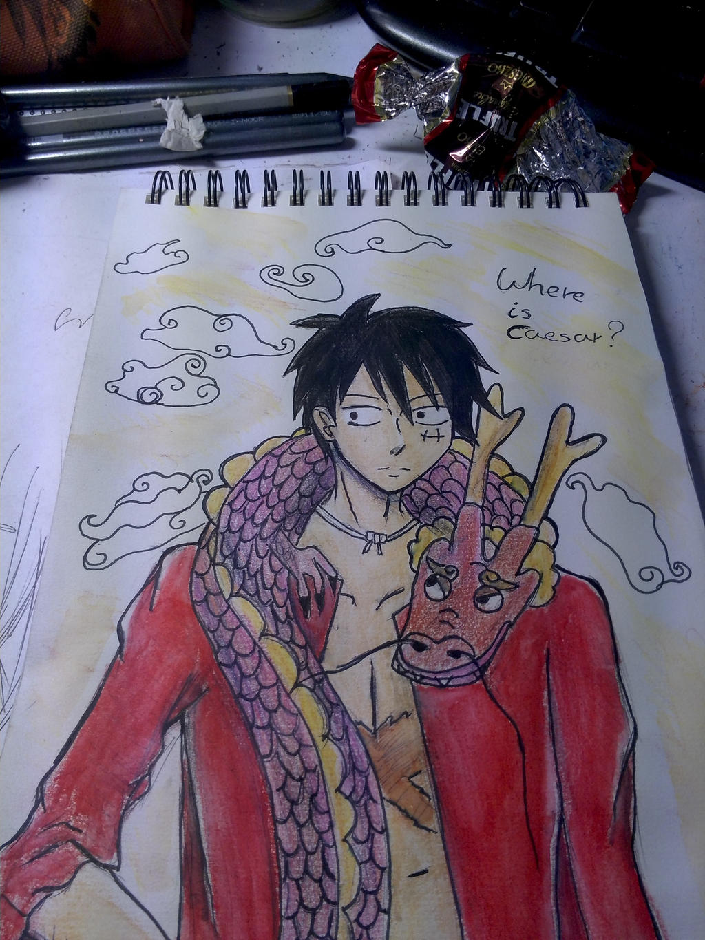 OP:Monkey D. Luffy and Momonosuke