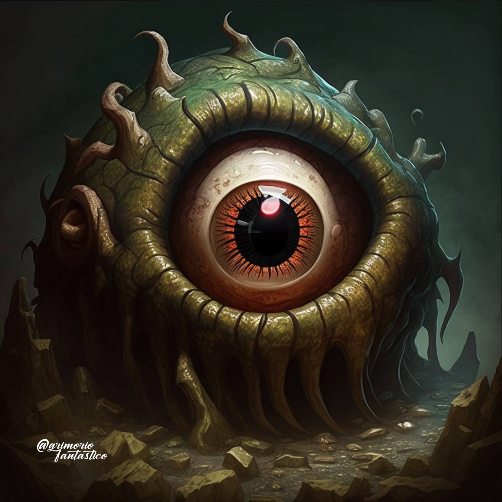 Baby Beholder by GrimorioFantastico on DeviantArt