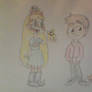 Star and Marco meet Starfy, Starly, and Moe