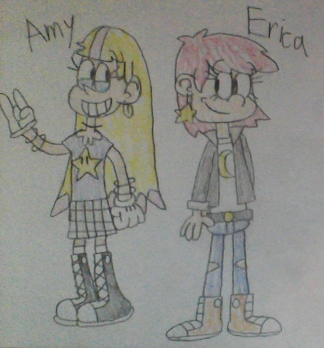 Amy and Erica the Rocker Girls by Christi7186463 on DeviantArt