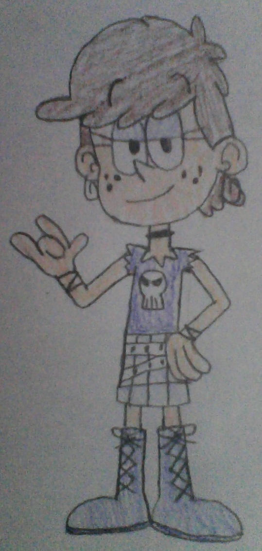 Luna Loud the Rocker Girl by Christi7186463 on DeviantArt