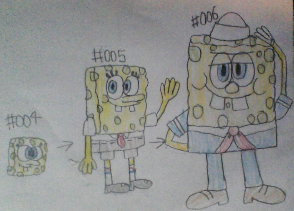 Spongebob Reproduction Spongebob Squarepants Evolution by Christi7186463 on DeviantArt