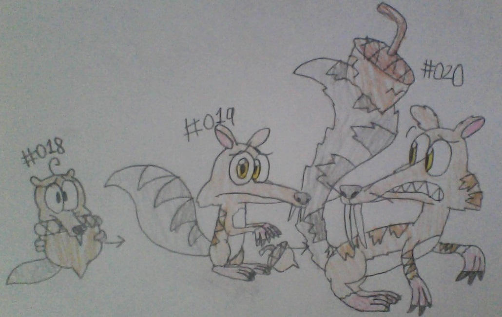 Scrat Evolution by Christi7186463 on DeviantArt