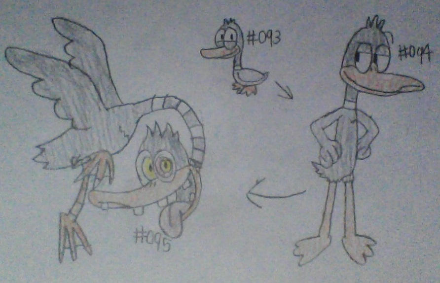 Comic Duck Evolution Daffy Duck Evolution by Christi7186463 on DeviantArt