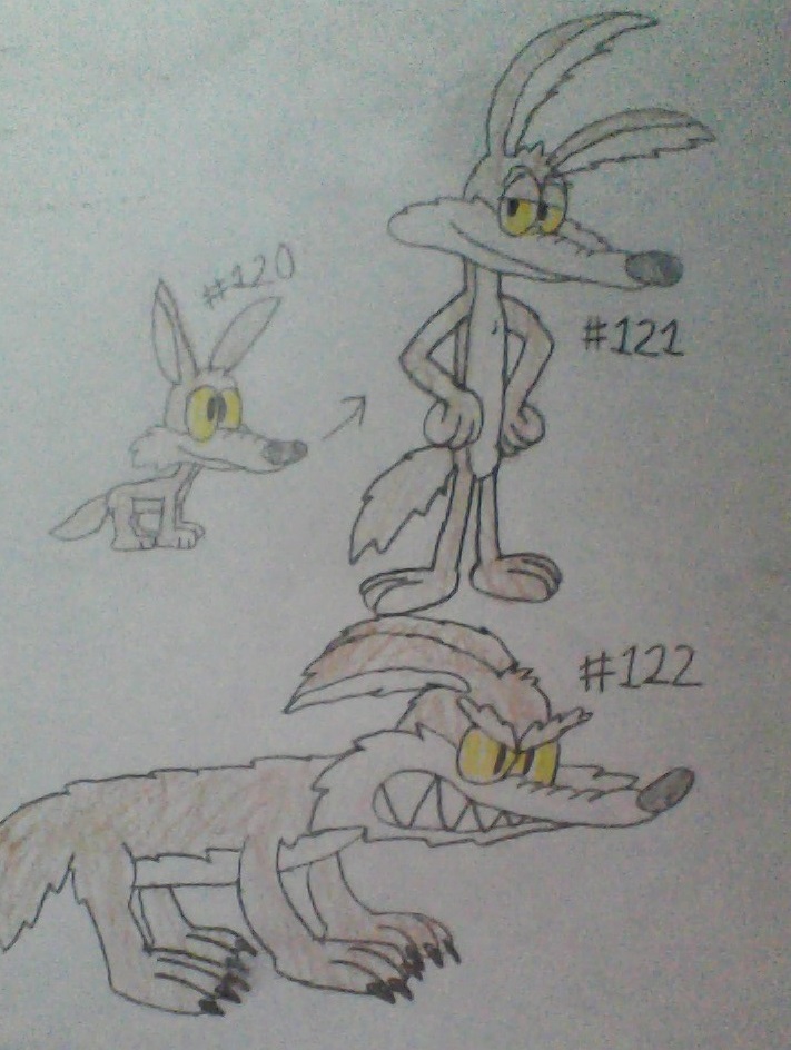 Wile E. Coyote Evolution by Christi7186463 on DeviantArt