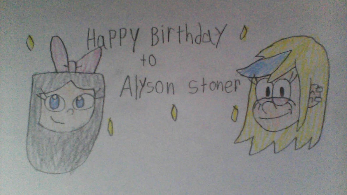 Happy Birthday, Alyson Stoner! by Christi7186463 on DeviantArt