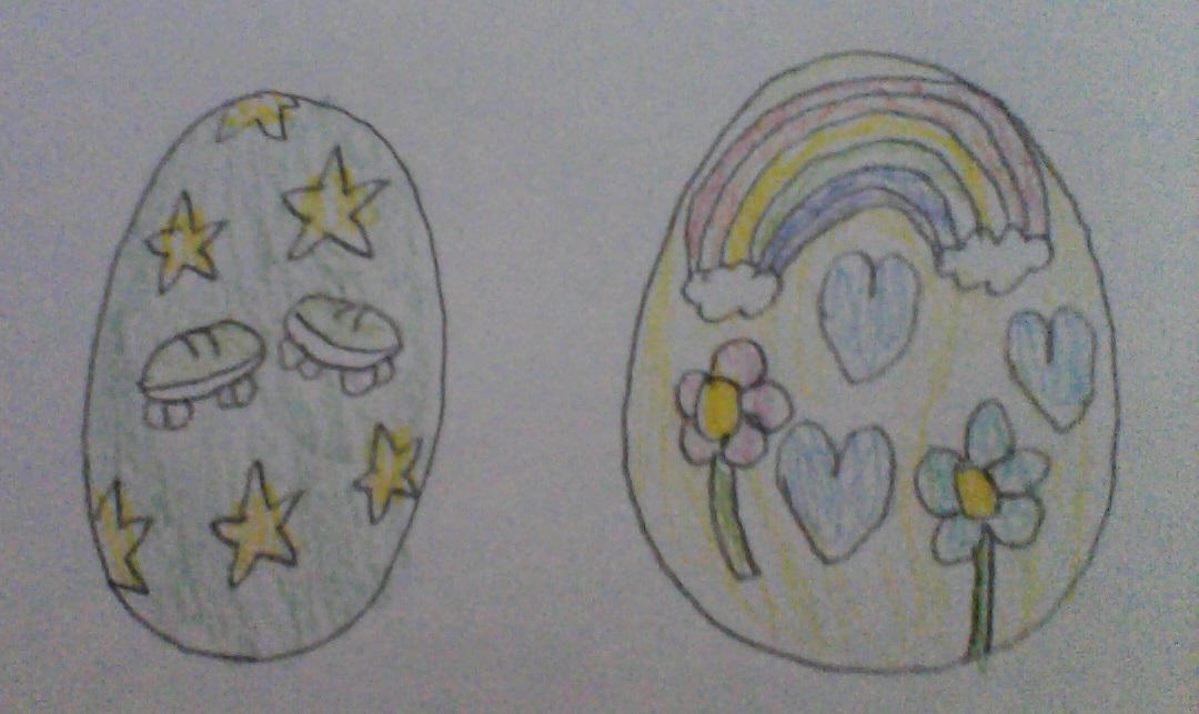 Rachel Rocks Easter Rachel and Girl Jordon's Easter Eggs by Christi7186463 on DeviantArt