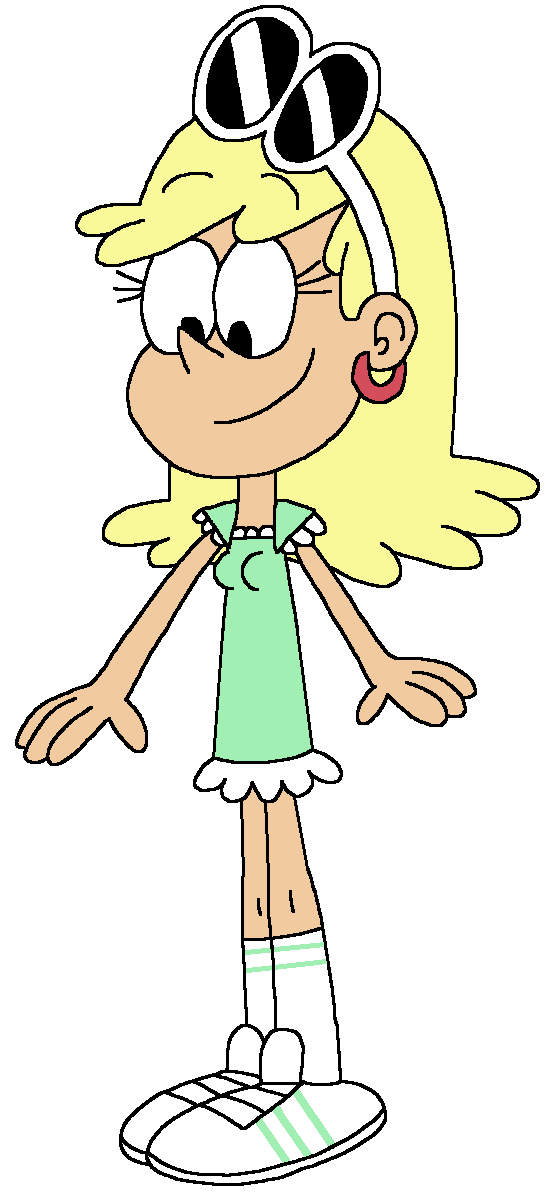 Leni Loud with Tennis Shoes (Digital) by Christi7186463 on DeviantArt