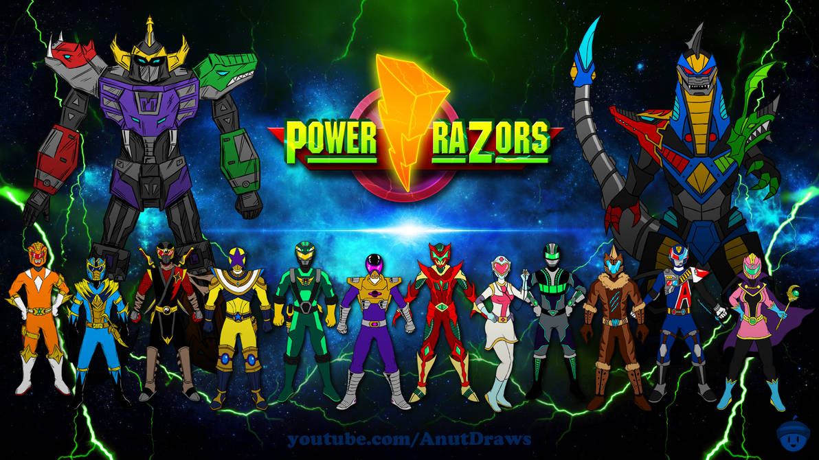 Power Razors by AnutDraws on DeviantArt