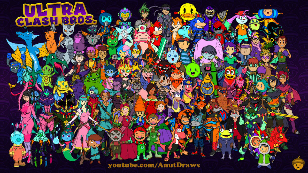 Ultra Clash Bros. by AnutDraws on DeviantArt