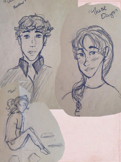 sherlock and kitty sketches