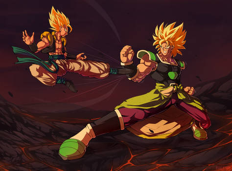 Broly vs Gogeta