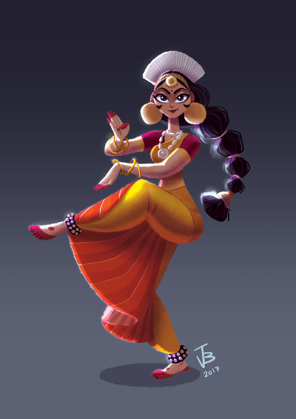 CDC Indian Dancer by julbrossi on DeviantArt