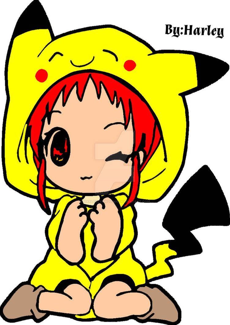 My Art|My drawing|Anime Pikachu Girl by HarleyLynnQuinn on DeviantArt