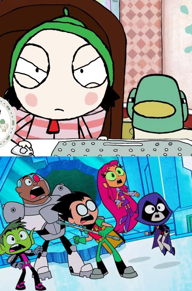 Sarah and Duck are angry at TTG by NatsukiHiiragi on DeviantArt