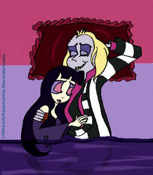 Beetlejuice and Lydia Sleepover (Light Version)