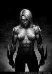 Jette Ranmjork - the norse valkyrie by LovBlondGirlMuscled