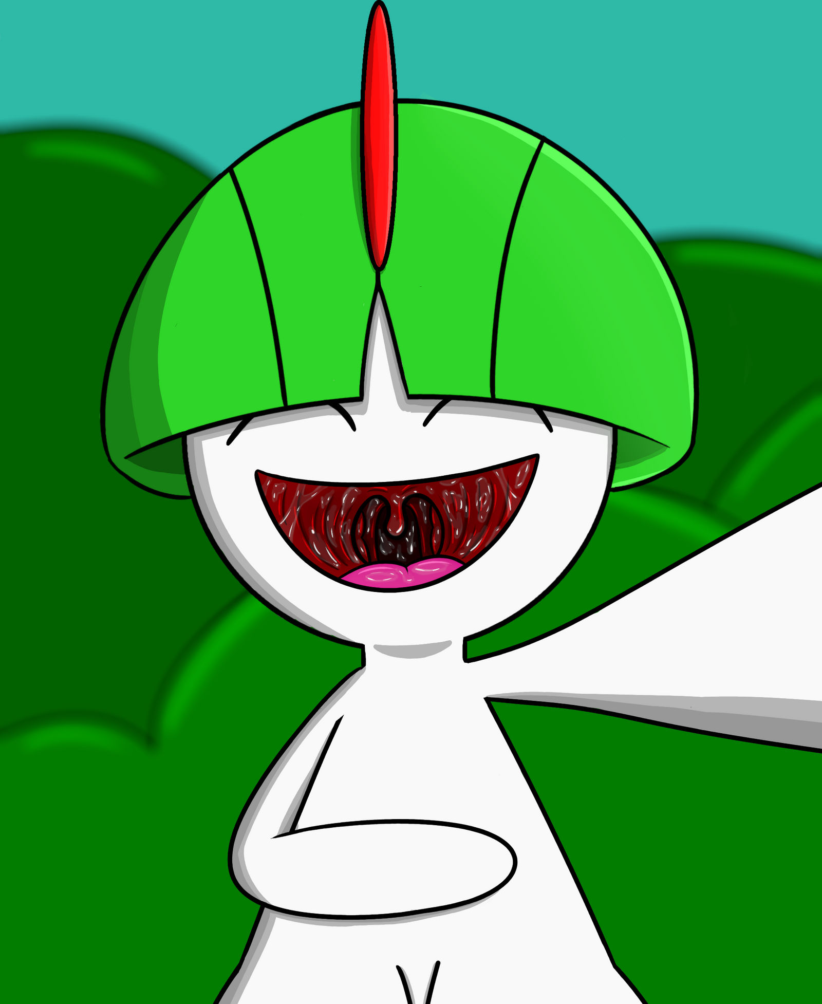 Pokemon Ralts Eat ''Can I eat you?'' (Ralts Mawshot) by Zyrusgalaxya on DeviantArt