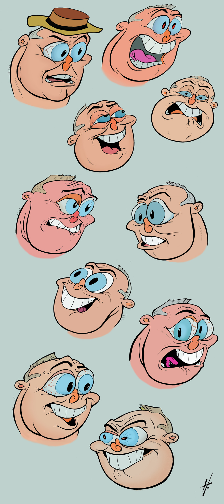 Many faces of George Liquor