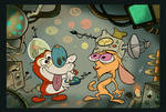 Stimpy's Laboratory by HammersonHoek