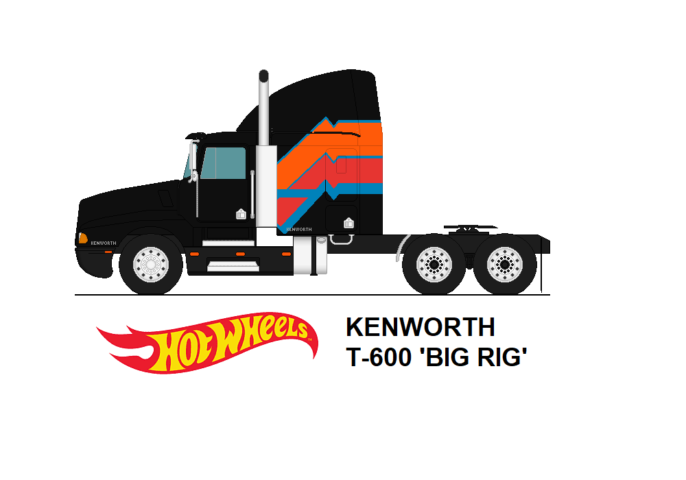 Hot Wheels Kenworth T600 by GIJF2K1 on DeviantArt