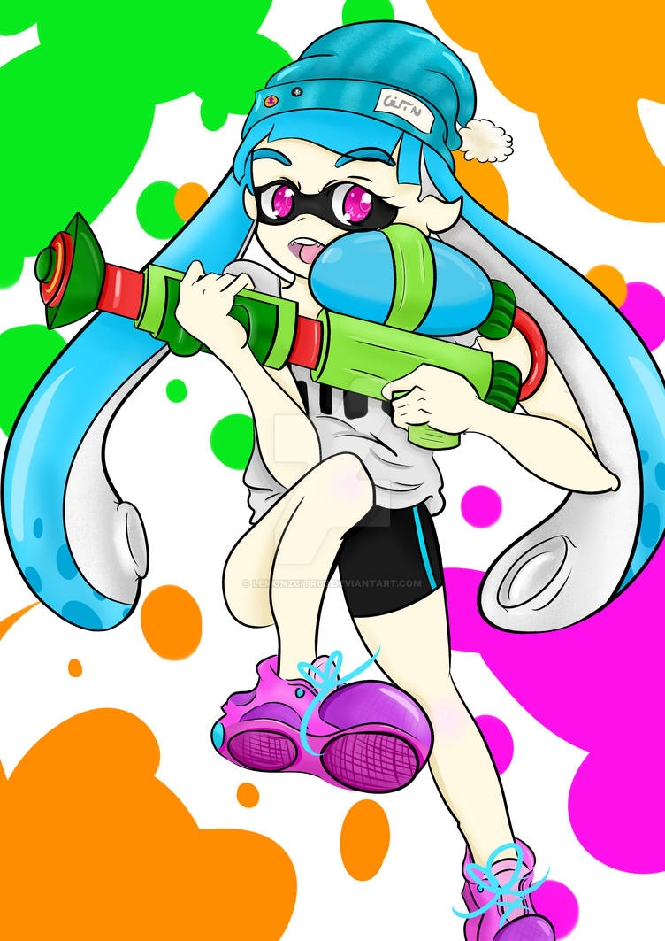 Splatoon Inkling by LemonZCitrus on DeviantArt