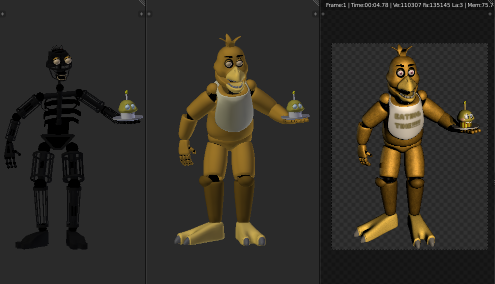 Spring Chica by realcalebryhal on DeviantArt