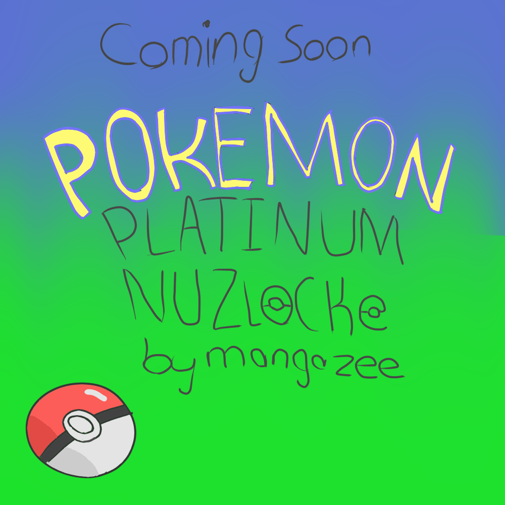 Pokemon Platinum Nuzlocke Comic ANNOUNCEMENT!