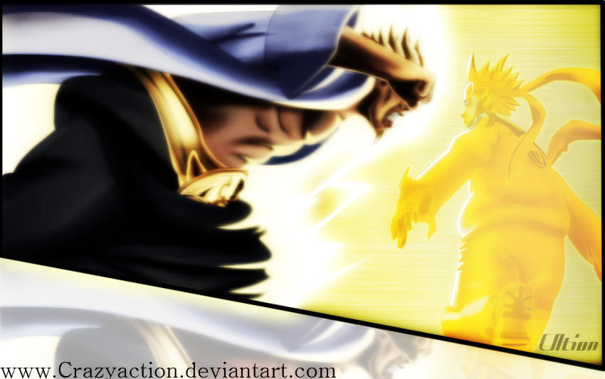 Naruto Raging Rbbids Raikage Vs Naruto by Crazyaction on DeviantArt