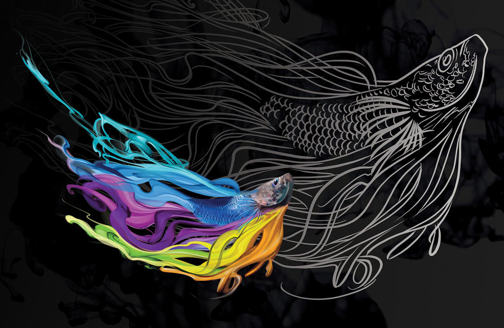 fish and Ink by Lampin on DeviantArt