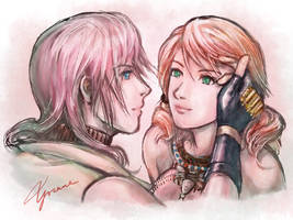 FFXIII Lightning x Vanille 'Fringe'