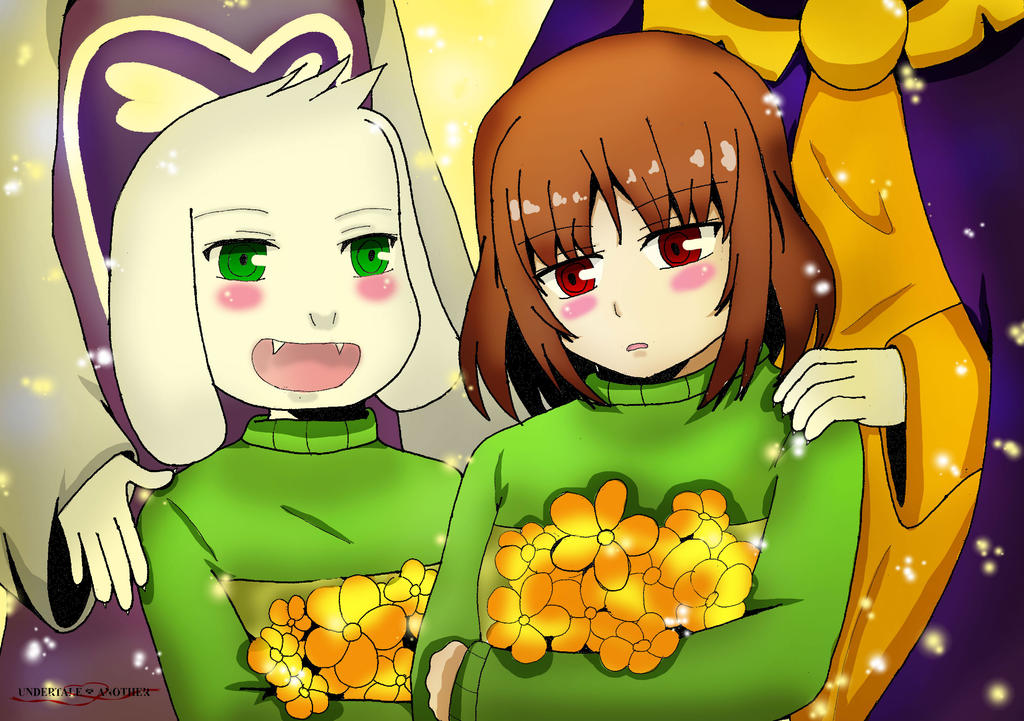 Undertale another : memory (chara x asriel ) by undertaleanother on ...