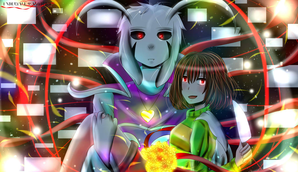 undertale another:puppets/chara x asriel by undertaleanother on DeviantArt