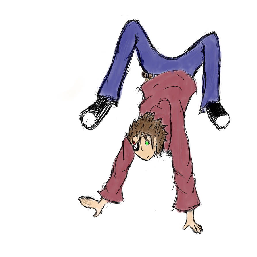 Handstand by stonelee49 on DeviantArt