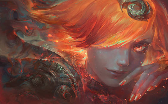 Elementalist Lux Promo Art- Fire form