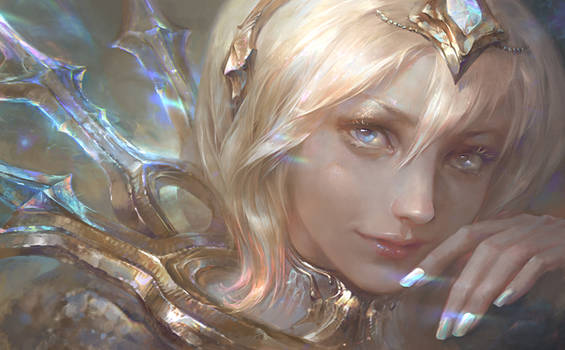 Elementalist Lux Promo Art- Light form