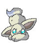 Shiny Eevee gif xD