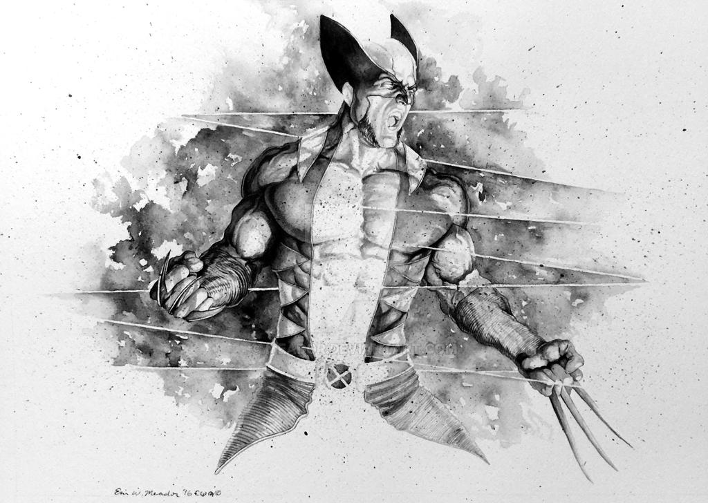 Wolverine Bullet Berserk by Eric Meador by Meador on DeviantArt