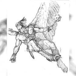 Hawkman sketch