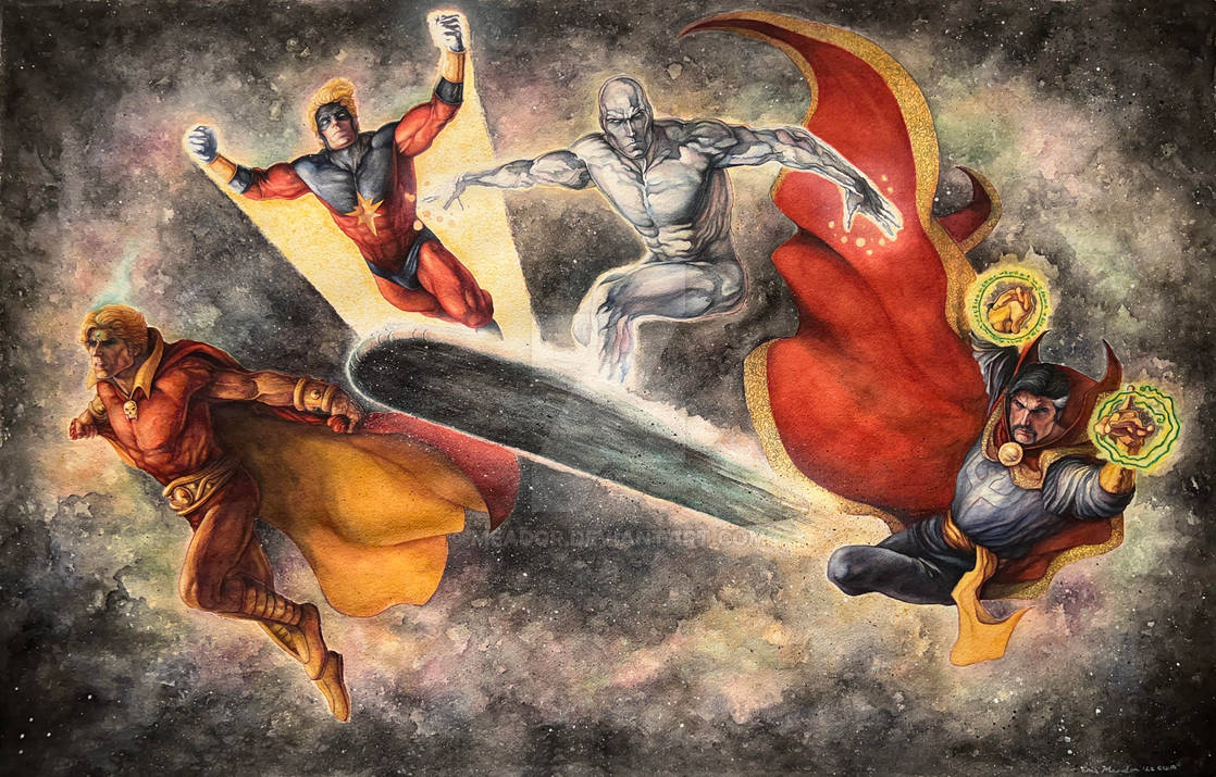 Marvel Cosmic by Eric Meador by Meador on DeviantArt