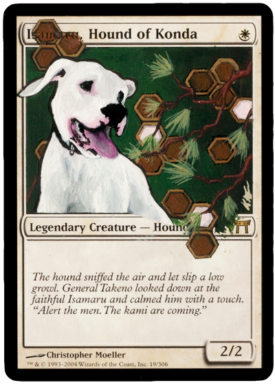 Isamaru, Hound of Konda by closetvictorian on DeviantArt