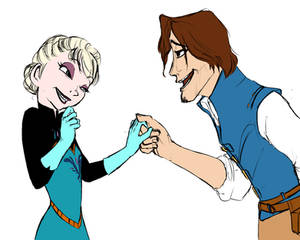 Flynn and Elsa