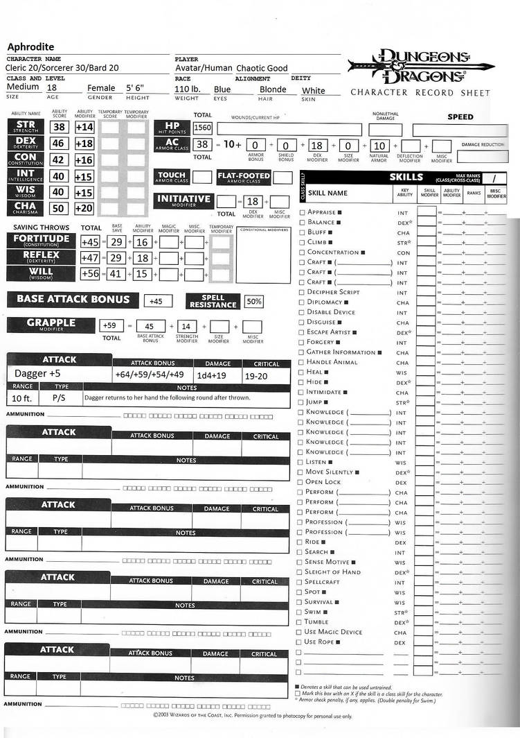 Dd Character Sheet Page 1 Aphrodite By Thomasbowman767 On Deviantart Dd Character Sheet Page 1 Aphrodite By Thomasbowman767 On Deviantart