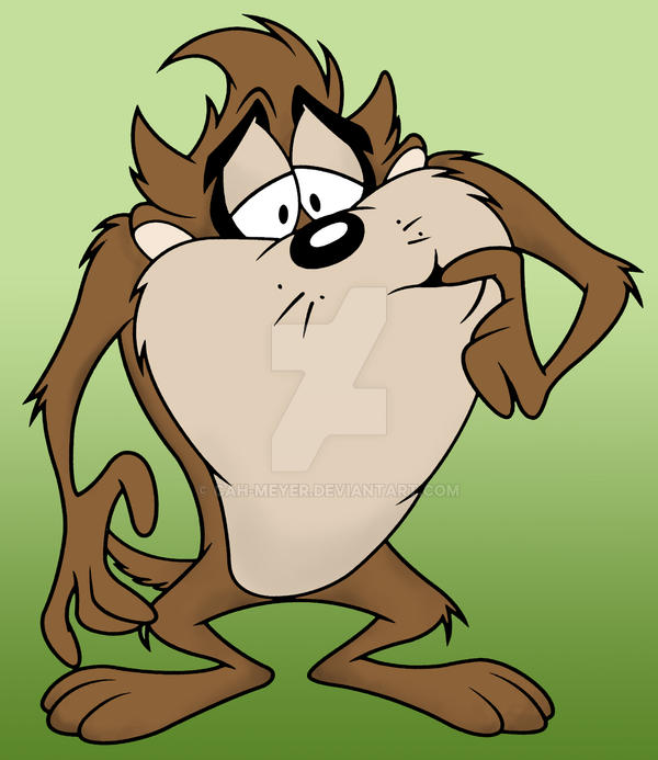 Taz Button Taz by cah-meyer on DeviantArt